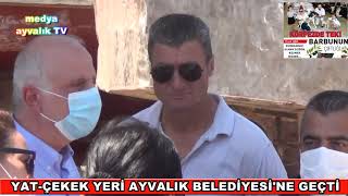 Ayvalikta Yat-Çekek Yeri̇ Tahli̇ye Edi̇lerek Beledi̇yeye Geçti̇ Medya Ayvalik - Suat Salgin