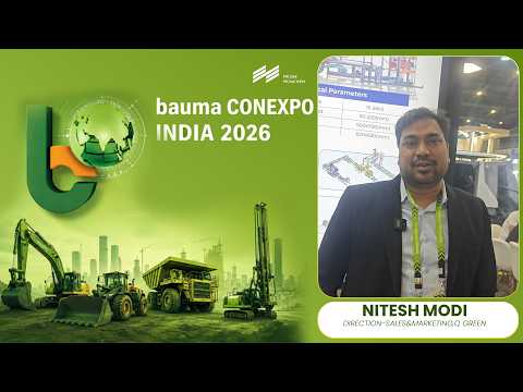 Brick Machines & Q Green | Nitesh Modi | Block Making | bauma CONEXPO 2026