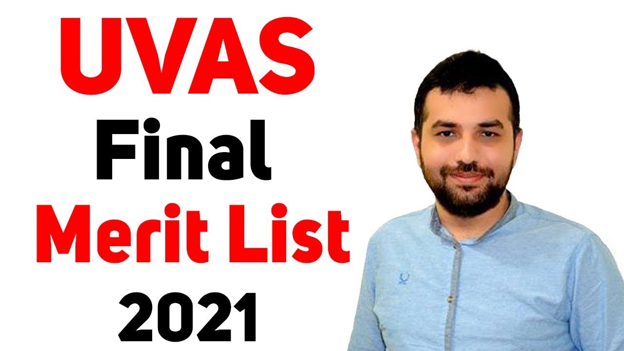 UVAS(uvas.edu.pk) University of Veterinary and Animal Sciences Final Merit List - Re-Admissions 2021