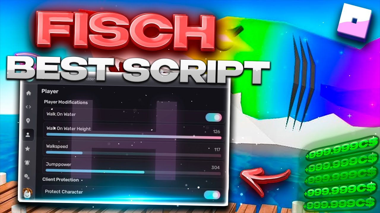 Roblox Fisch Script (No Key - Bypasses Anticheat!) Auto Catch Dupe ...