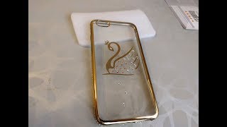 Swan Pattern Soft Phone Case for iPhone 6 Plus / 6S Plus - review GearBest screenshot 4
