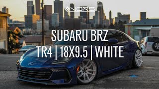 Subaru Brz Tr4 18X9.5 White