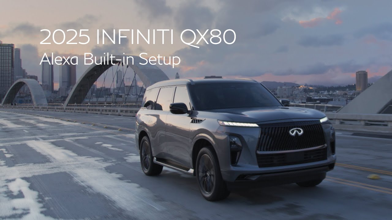 Alexa Built-in Setup | 2025 INFINITI QX80