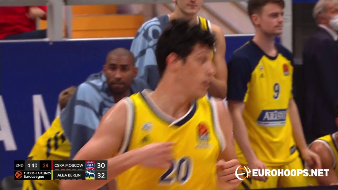 CSKA Moscow - ALBA Berlin 88-93: Simone Fontecchio (20 points)