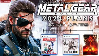 Konami Reveals Metal Gear Solid 2024 Plans | Remakes, Remasters, Movies & News (MGS 2024)