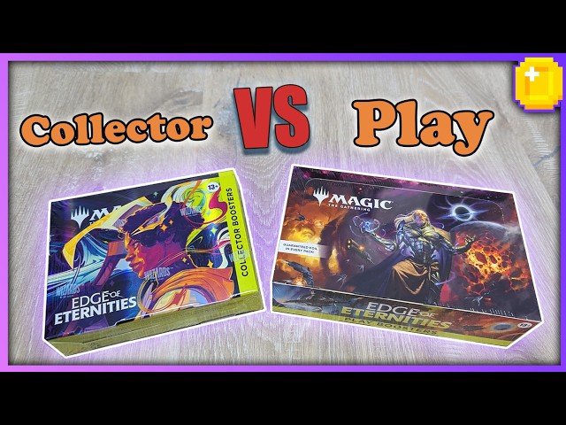 Let's Compare, Which Is Worth To Buy? Collector VS Play Booster Box #edgeofeternities - YouTube Let's Compare, Which Is Worth To Buy? Collector VS Play Booster Box #edgeofeternities - YouTube
