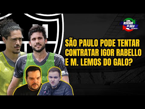 "Estava FECHADO, mas..." Gabriel Sá e Thiago Araújo DEBATEM negócios entre ATLÉTICO-MG e SÃO PAULO