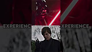 Open collab in honour of 100 subs Darth Vader vs Luke Skywalker #edit #starwars #kenobi #disney