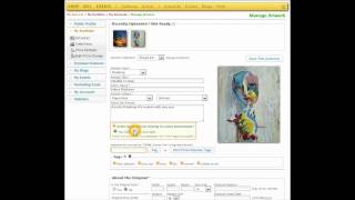 Manage Artwork