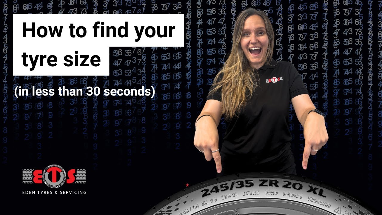 How to find your tyre size (in less than 30 seconds!)