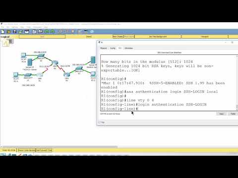 2  Configure Local AAA Authentication for VTY access on Cisco Routers