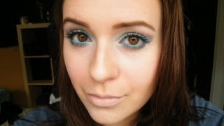 Spring easter makeup tutorial.