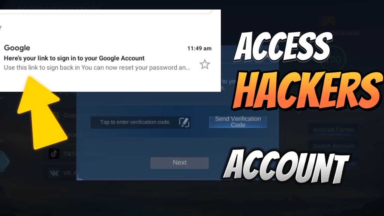 MLBB BYPASS VERIFICATION CODE LAST STEP ✅✅