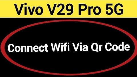 How to connect WiFi via QR code in V29 pro 5G | Vivo V29 5G, Bina password ke Wi Fi connect