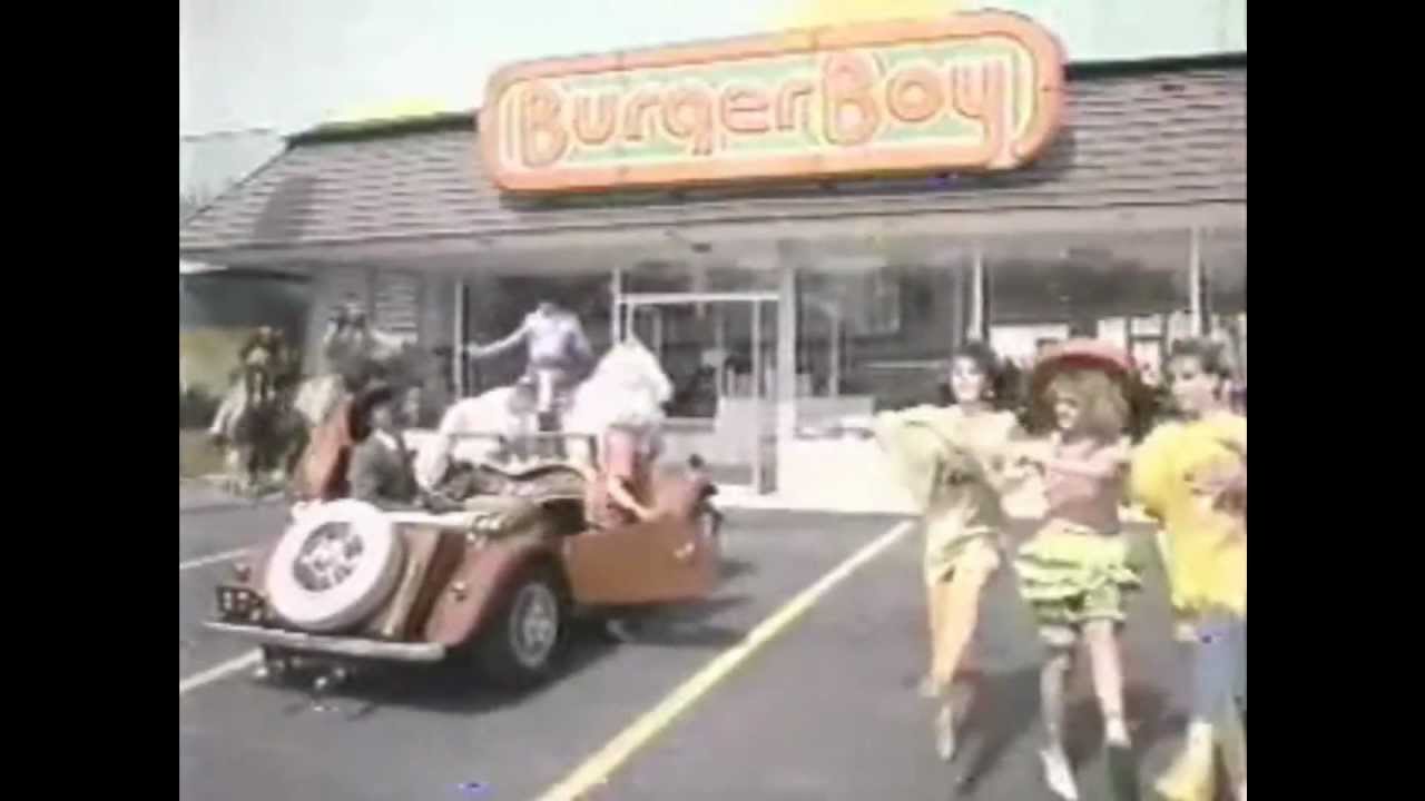 Comercial Burger Boy 1988 YouTube