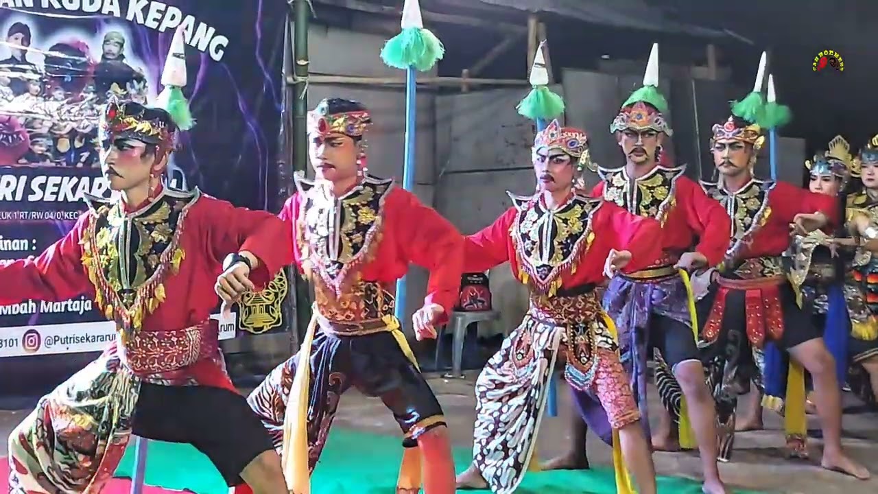 Tari tombak Putri Sekar Arum siluk glontor karanggayam