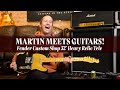 Amazing 2021 fender custom shop 52 heavy relic telecaster  martin meets guitars  gita