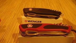 сравнение ножей Wenger Ranger 79 и Victorinox RngGrip 79