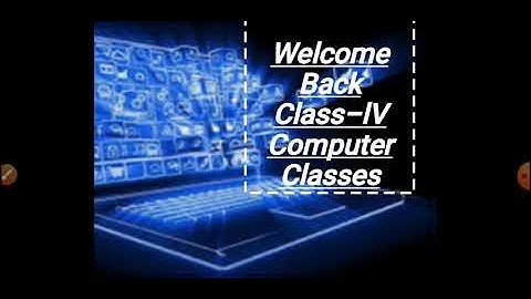 Class-lV, Computer, Co-Curricular Activity-l