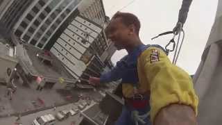 T-Rawww Jumps Off New Zealand Skyscraper