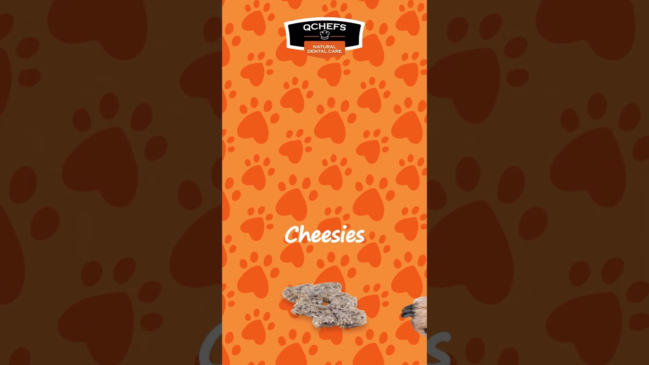 Gone in a Paw! QCHEFS Snacks for clean teeth! 