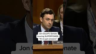Jon Osoff s Senate hearing SUPERPOWER It s to get answers