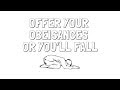 Offer your obeisances or youll fall  mahatma das