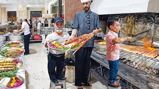 FAMOUS dwarf man s AMAZING KEBAB in TEHRAN - BROTHERS lovely traditional lamb kabab
