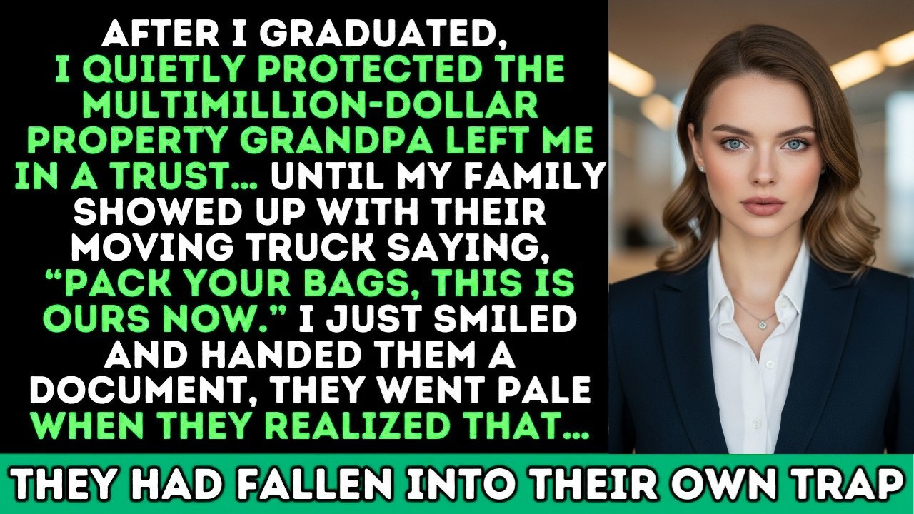 After My Graduation, I Silently Moved Grandpa's Million Dollar Estate Into a Trust