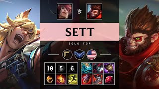 Sett Top vs Wukong - NA Diamond Patch 25.06