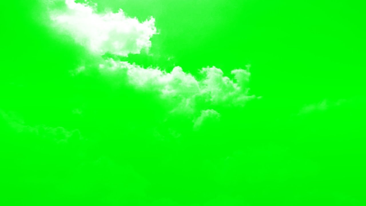 Green Screen Sky Effect background Video Clouds Moving timelapse