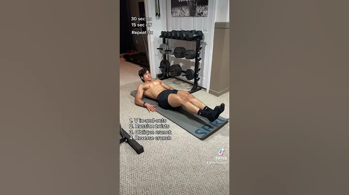 At Home Bodyweight AB WORKOUT! (No Equipment Needed)