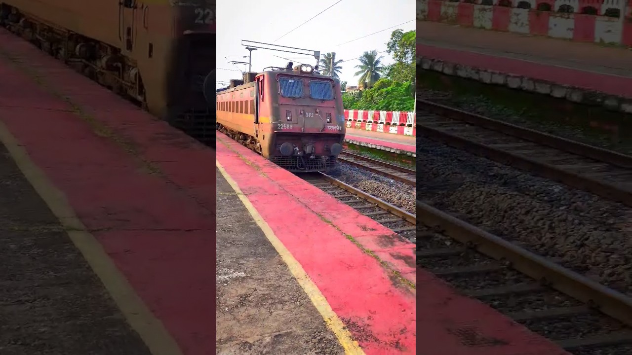 Tambaram Express(15930) @120kmph Crossing 🔥🚂🔥 