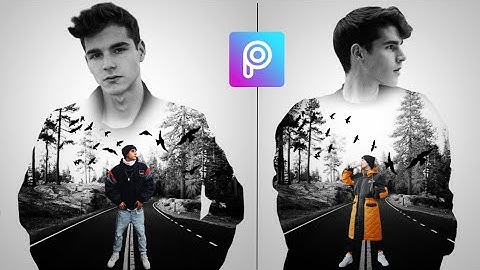 PicsArt Tutorial Double Exposure Effect | Dual Foto Editing | PicsArt - Editing - Tutorial