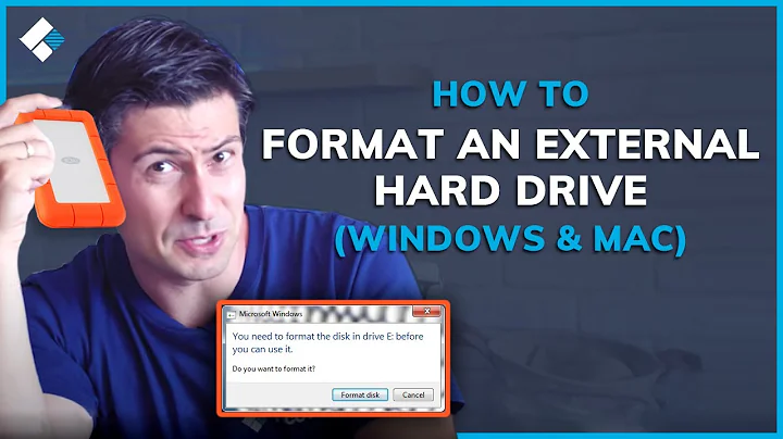 How to Format an External Hard Drive on Windows and Mac