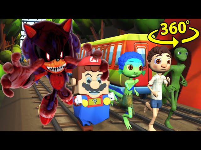 Subway Surfers vs Luca Disney 360° VR 