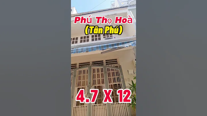 (Bán cực kỳ ngon) Hẻm 155 Phú Thọ Hòa quận Tân Phú (4.7×12) 1lầu sát mặt tiền đường gần lũy bán bích