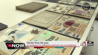 KU working to preserve students' old scrapbooks screenshot 3
