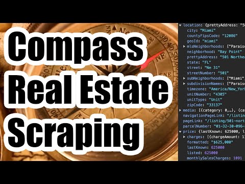 No-Code Compass Real Estate API Data Scraping with HAR Files (Still Works in 2026)