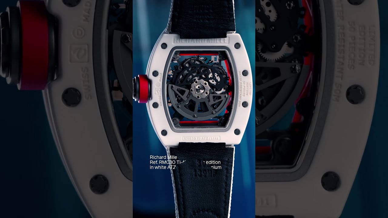 Richard Mille RM030 Japan Edition A Rare Limited Edition with Diamond Hard Ceramic Case
