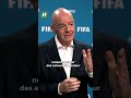 Gianni Infantino abandonne son projet pour la Fifa