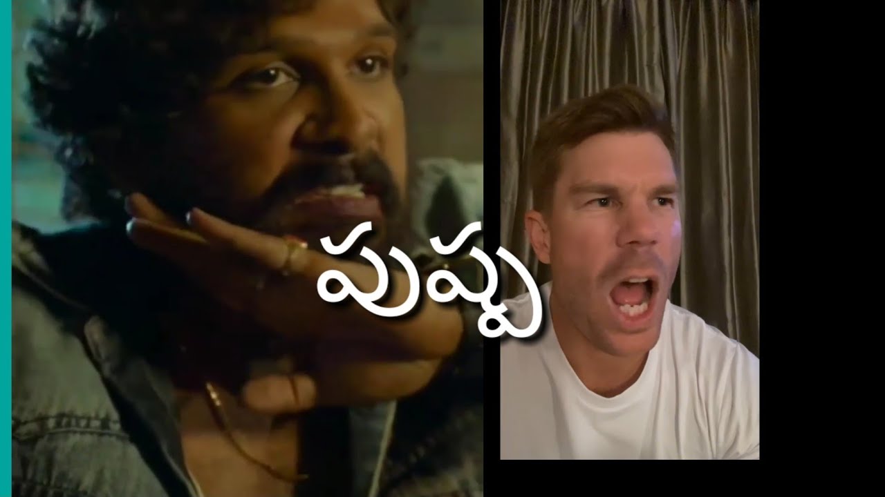 Warner says pushpa dilogue