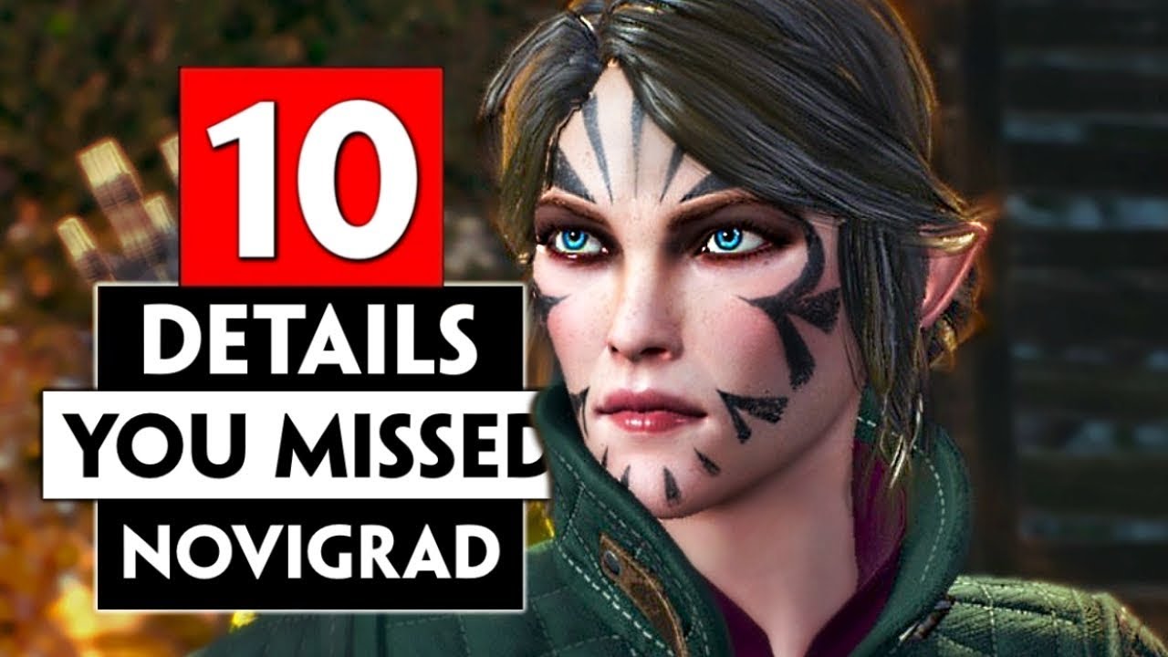 10 Details You Probably Missed in Novigrad | THE WITCHER 3