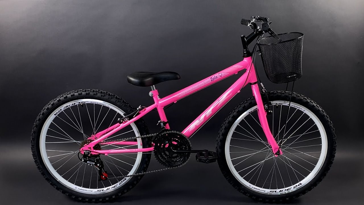 Bicicleta NTZ Lara Aro 24 Rosa 18 Vel