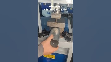 Hydraulic Pipe Punching Machine Made in China #factory #cncmill #machine #welding