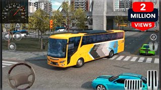 Coach Bus Simulator Bus Game Android Gameplay #2022 screenshot 4