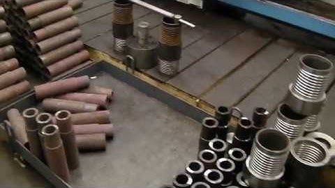 how to turn API drilling pipe and collar by oilfield API pipe threading cnc lathe