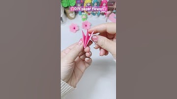 Cách cắt bông hoa trang trí thiệp/ Liam Channel