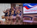 Юные барабанщицы ГБОУ г.Москвы «Первый кадетский корпус» на церемонии открытия конференции