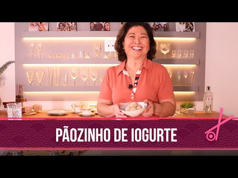 PÃOZINHO de IOGURTE FUNCIONAL com apenas 3 INGREDIENTES